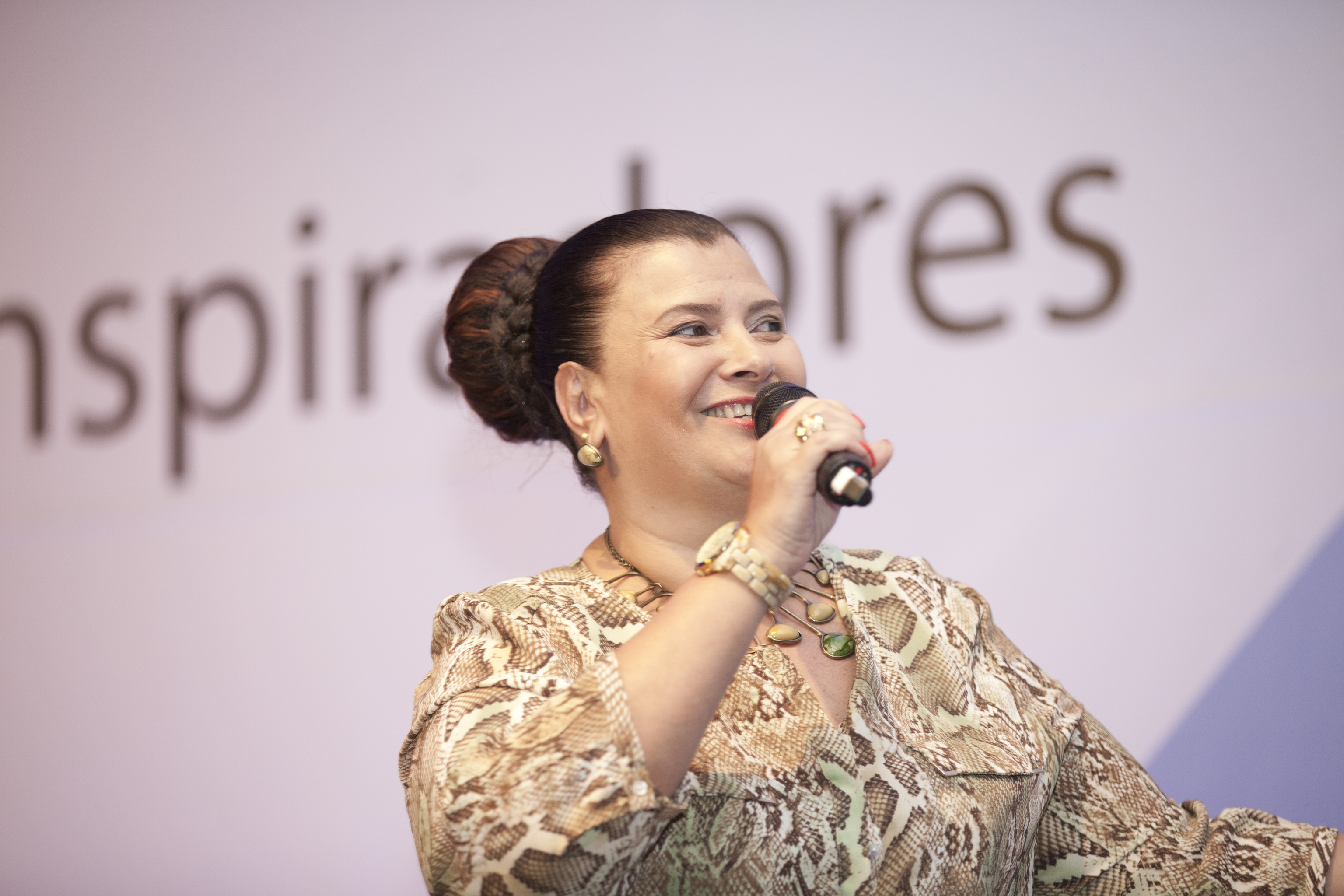 Solange Cruz durante palestra para o Valor PME 2015 - Líderes Inspiradores