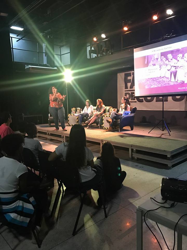 Palestra realizada na Fábrica de Cultura Inspira Mulheres e Jovens